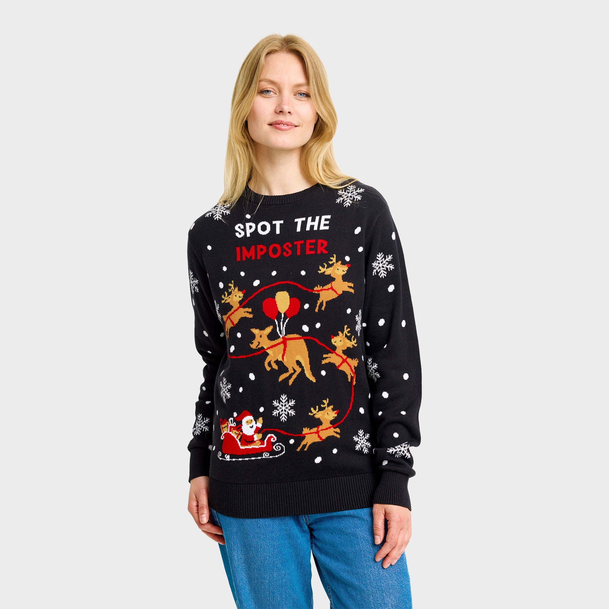Imposter julesweater - Dame.